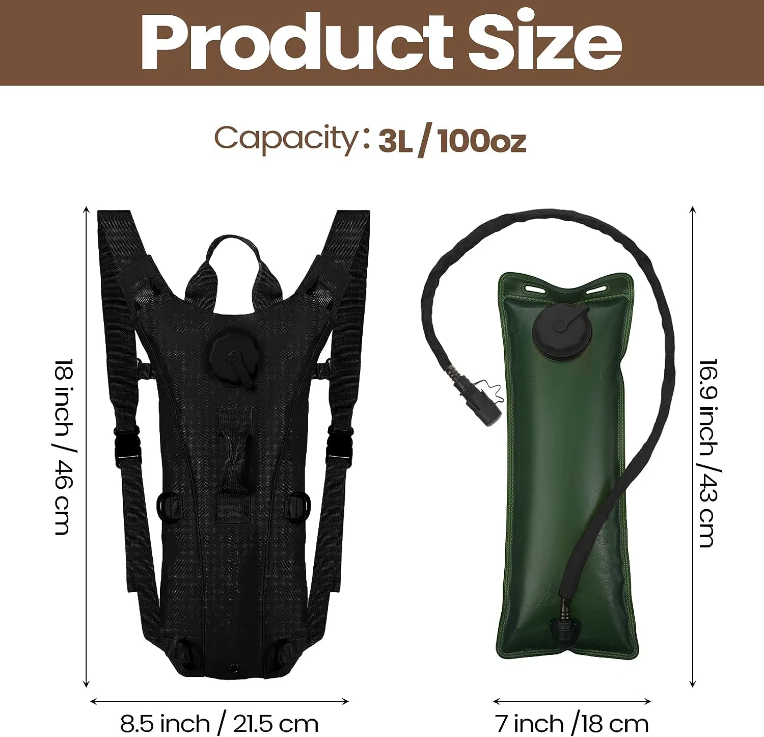 Sac à dos d'hydratation de Sport
