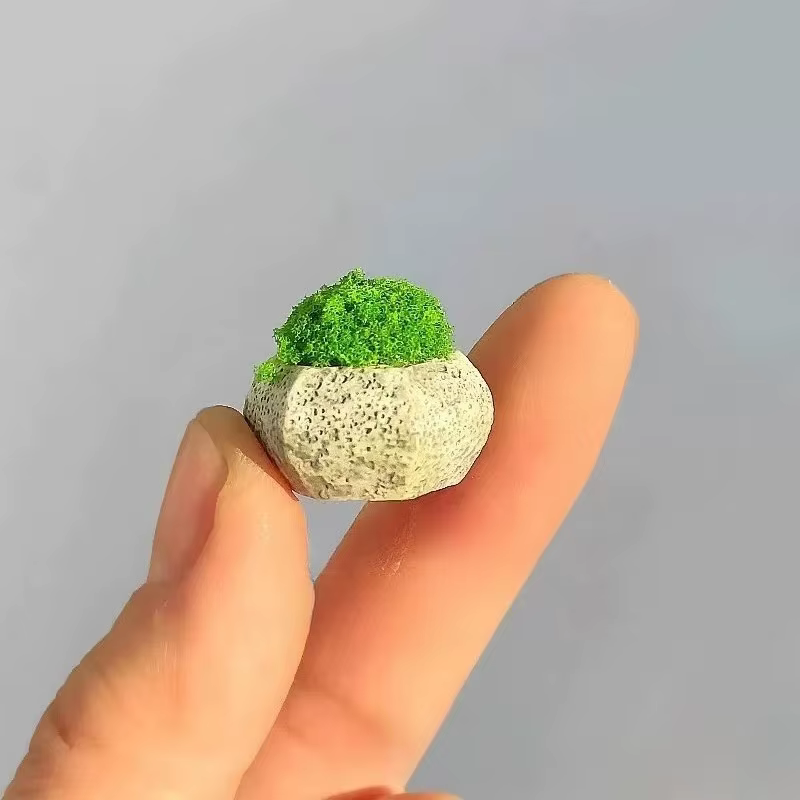 Ensemble d'accessoires de jardin Mini modèle 30 pièces, ensemble de maison Miniature, Micro décoration de paysage pour bricolage, décoration de jardin artisanale