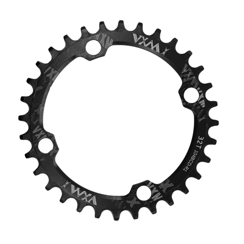 Vélo 104BCD VTT elliptique 32T 34T 36T 38T modifié plus et moins dents disque à dent unique accessoires
