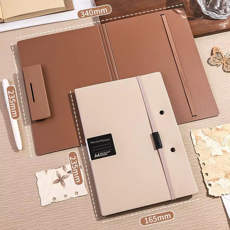 Dossiers pliables A4, dossier A5, planche pliante A4, dossier de rangement pour papiers de test pour étudiants, dossier d'organisation, dossier de contrats