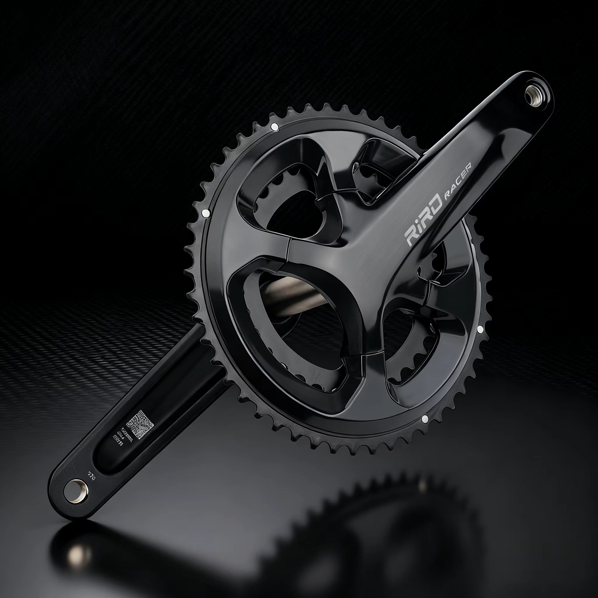 RIRO RACER R9 pédalier de vélo de route Hollowtech conception intégrée 170mm 110BCD 34-50T/39-53T doubles plateaux pour des rigides supérieures