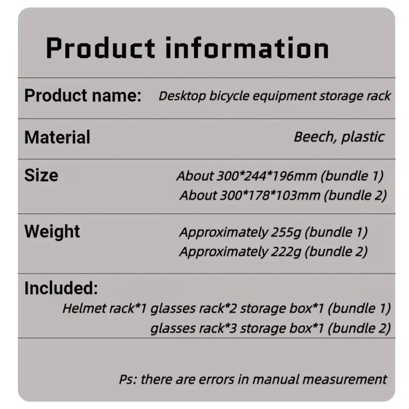 Support de rangement en bois de hêtre massif pour casque de vélo