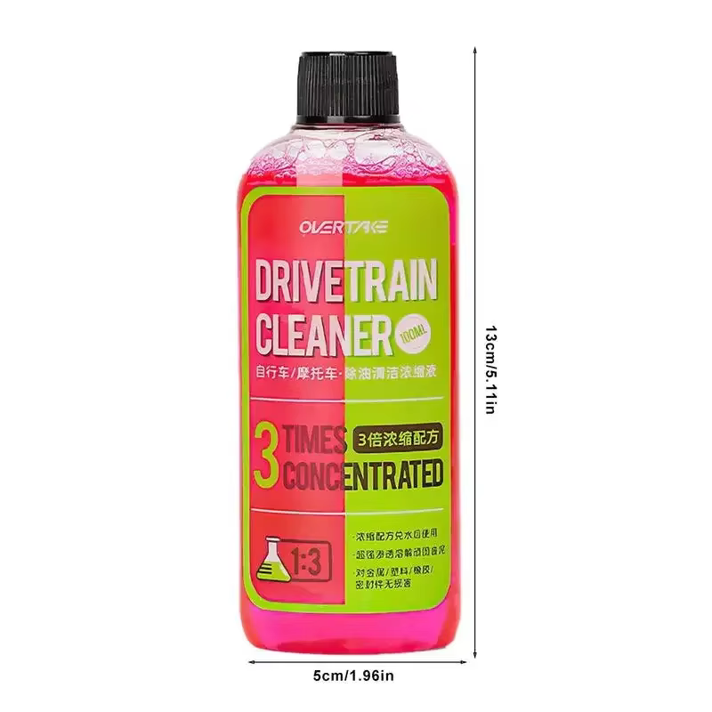 Agent concentré de nettoyage de chaîne de vélo de 100ML