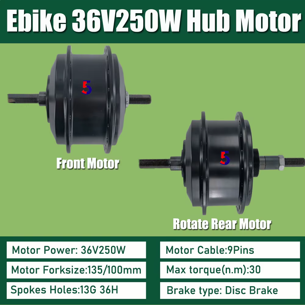 Moteur de vélo électrique 2.1kg