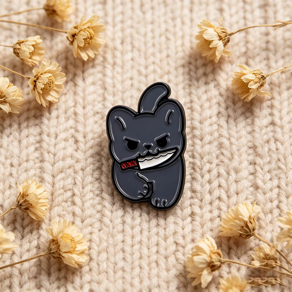Broche émaillée drôle et sarcastique avec citation animale, badge de revers pour sacs à dos, vêtements, vestes, accessoires quotidiens, cadeaux