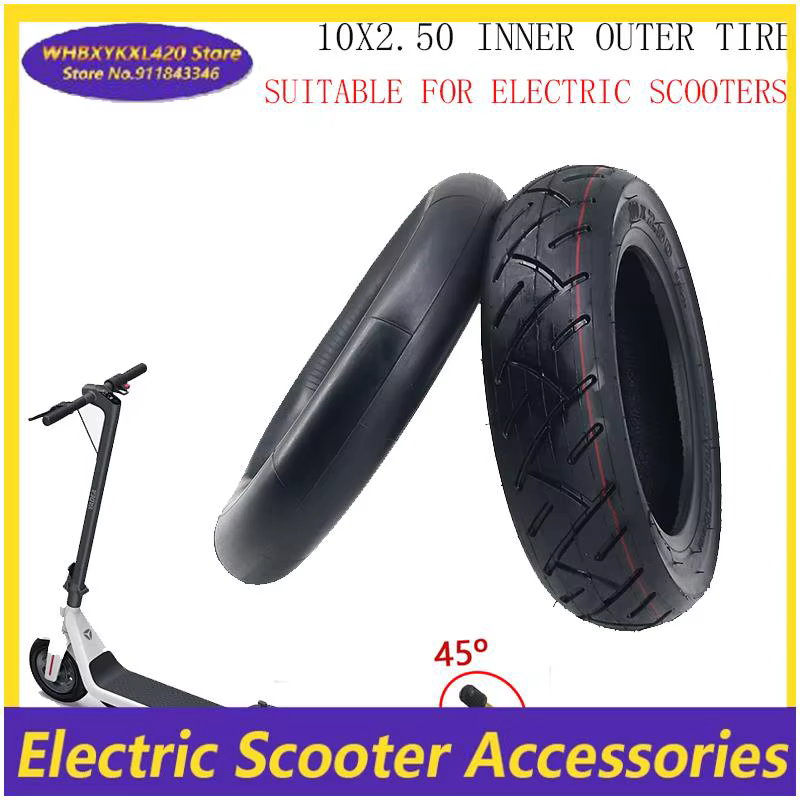 Nouveau pneu pneumatique 10 × 2.5 pour Scooter électrique