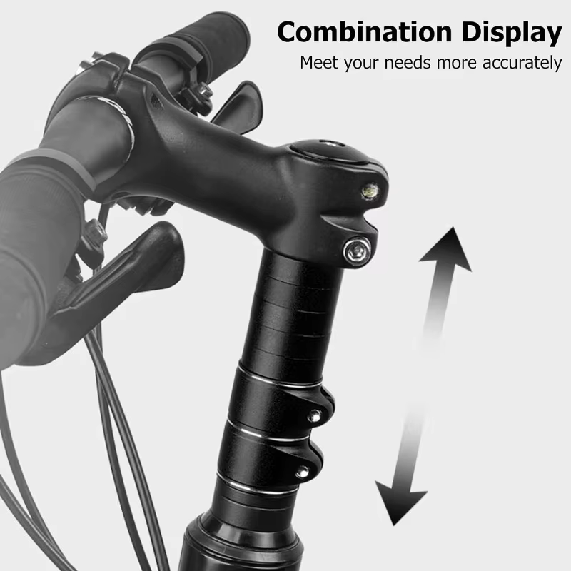Riser de tige de vélo, extension de guidon