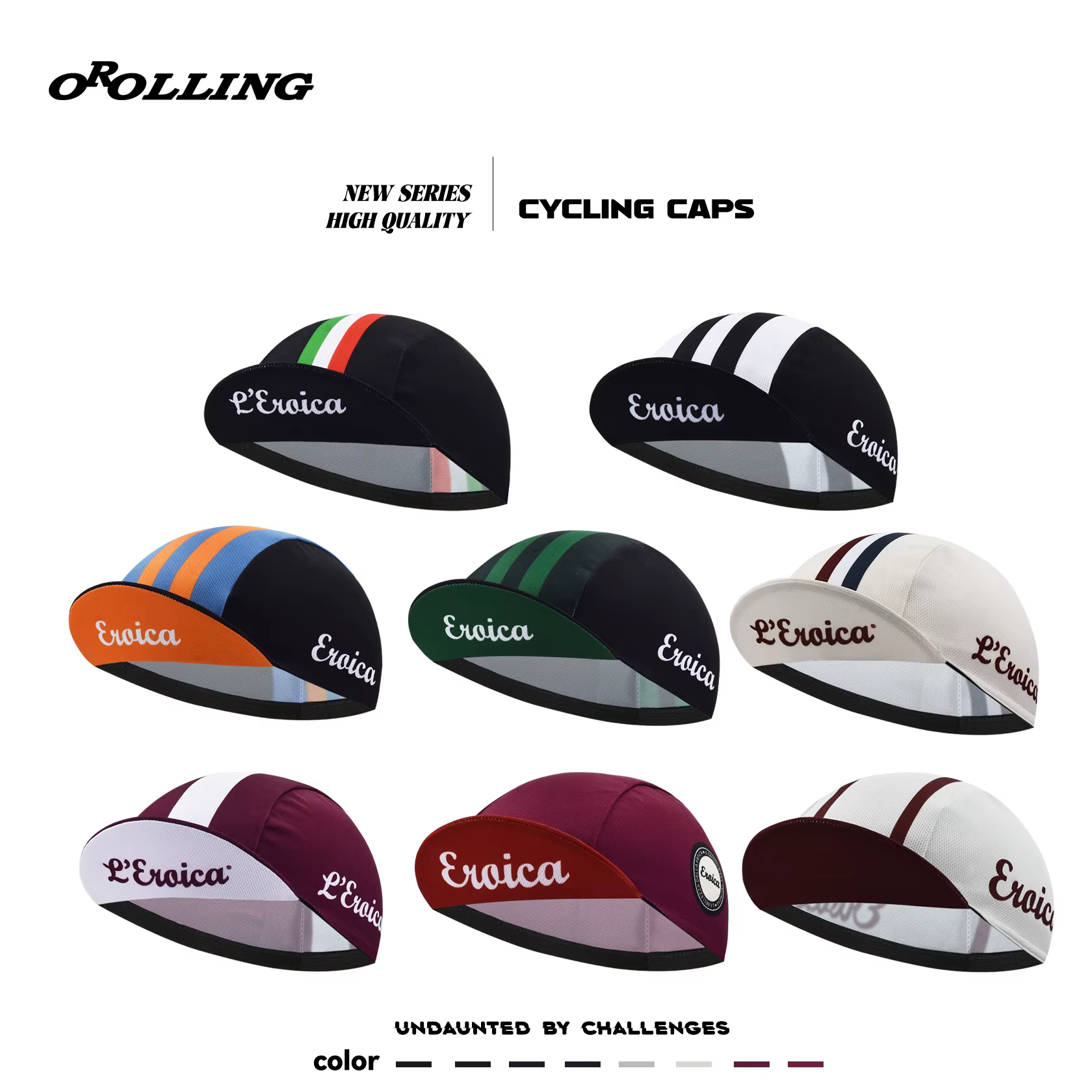 Multi Styles classique rétro Italia vélo nouvelles casquettes de cyclisme OSCROLLING Gorra Ciclismo unisexe
