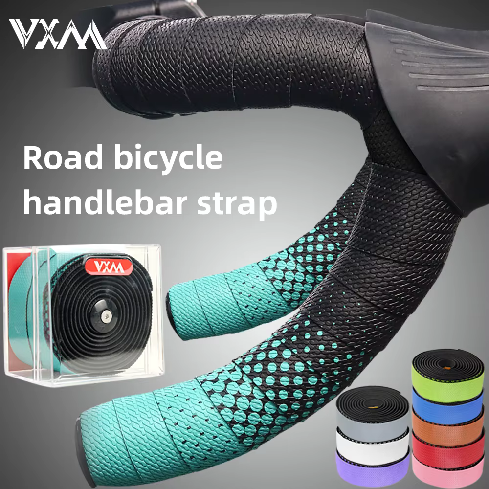 VXM vélo de route PU EVA guidon bande emballage professionnel antidérapant antichoc dégradé couleur cyclisme Balance vélo bande partie