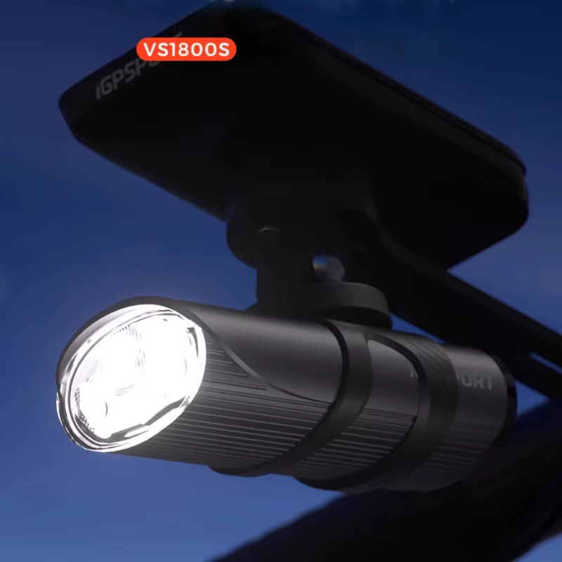 IBPSPORT VS1800S feu avant de vélo étanche à la pluie USB Rechargeable lumière