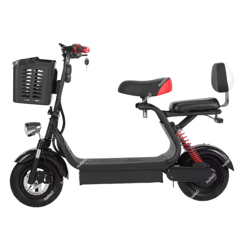 Scooter électrique pliable 2 roues 1000w 2 places