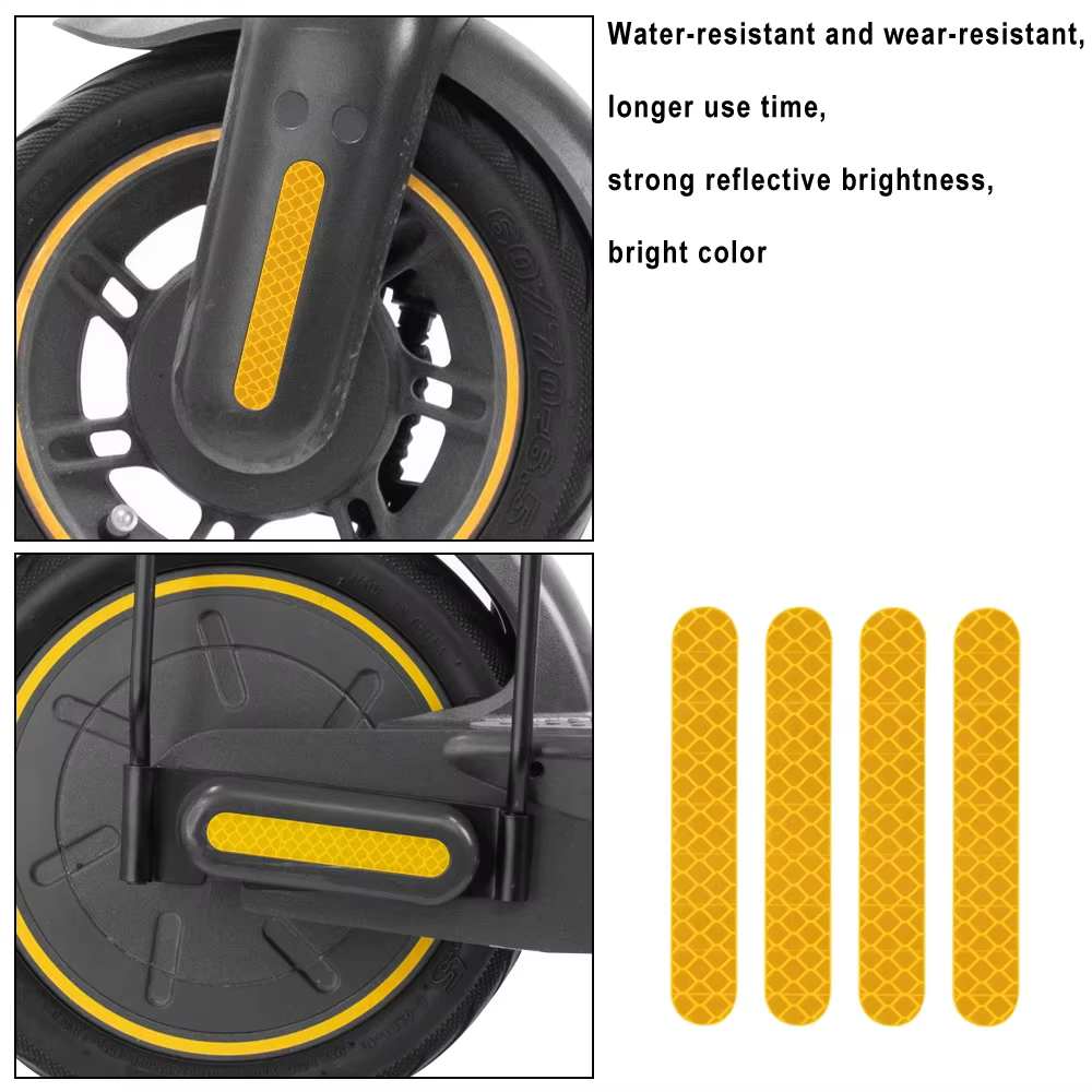 Autocollant réfléchissant Anti-Cursseur pour Scooter électrique