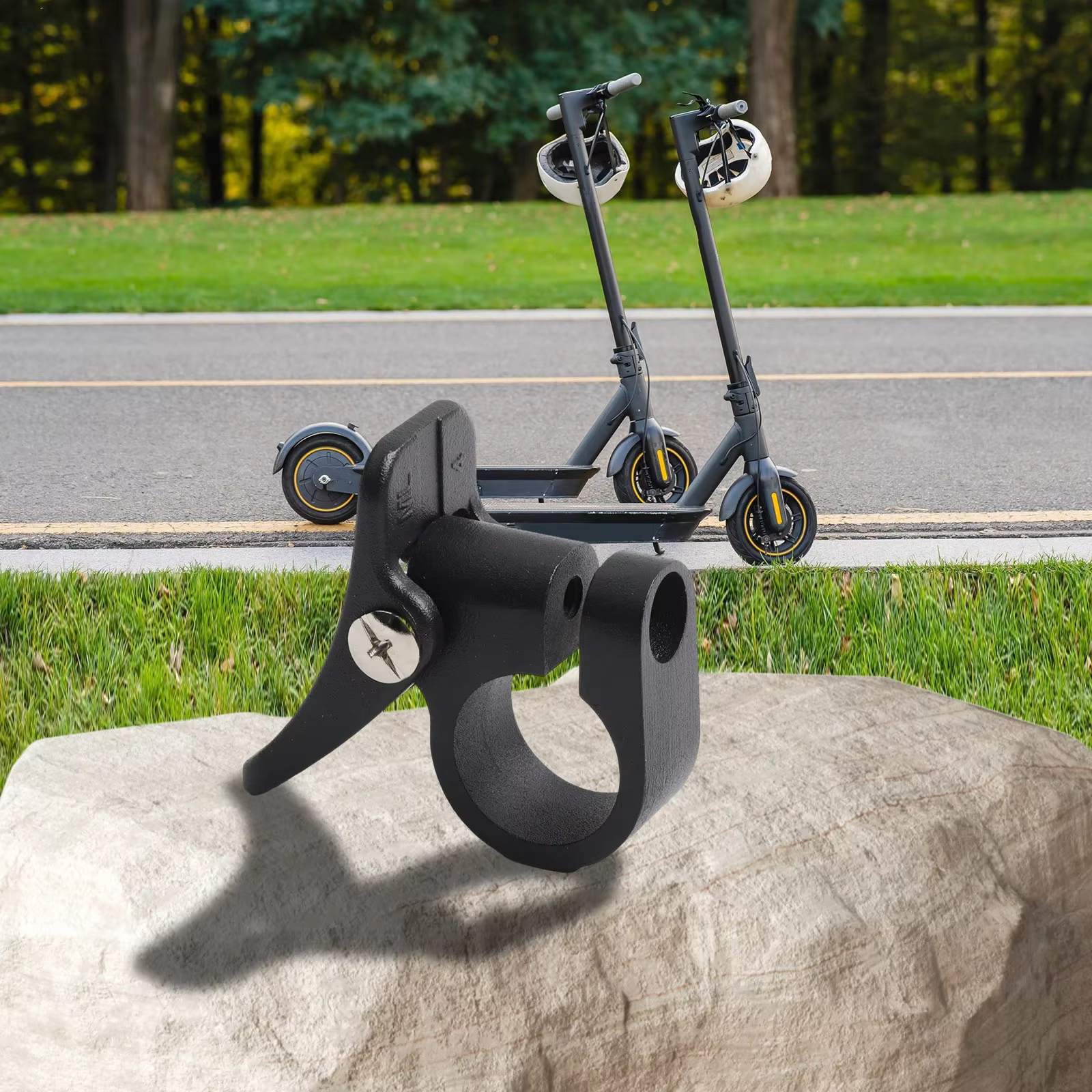 Réparation de scooter électrique, accessoires de scooter noirs, pièces de scooter résistantes à l'usure, outil de réparation de vélo, structure simple