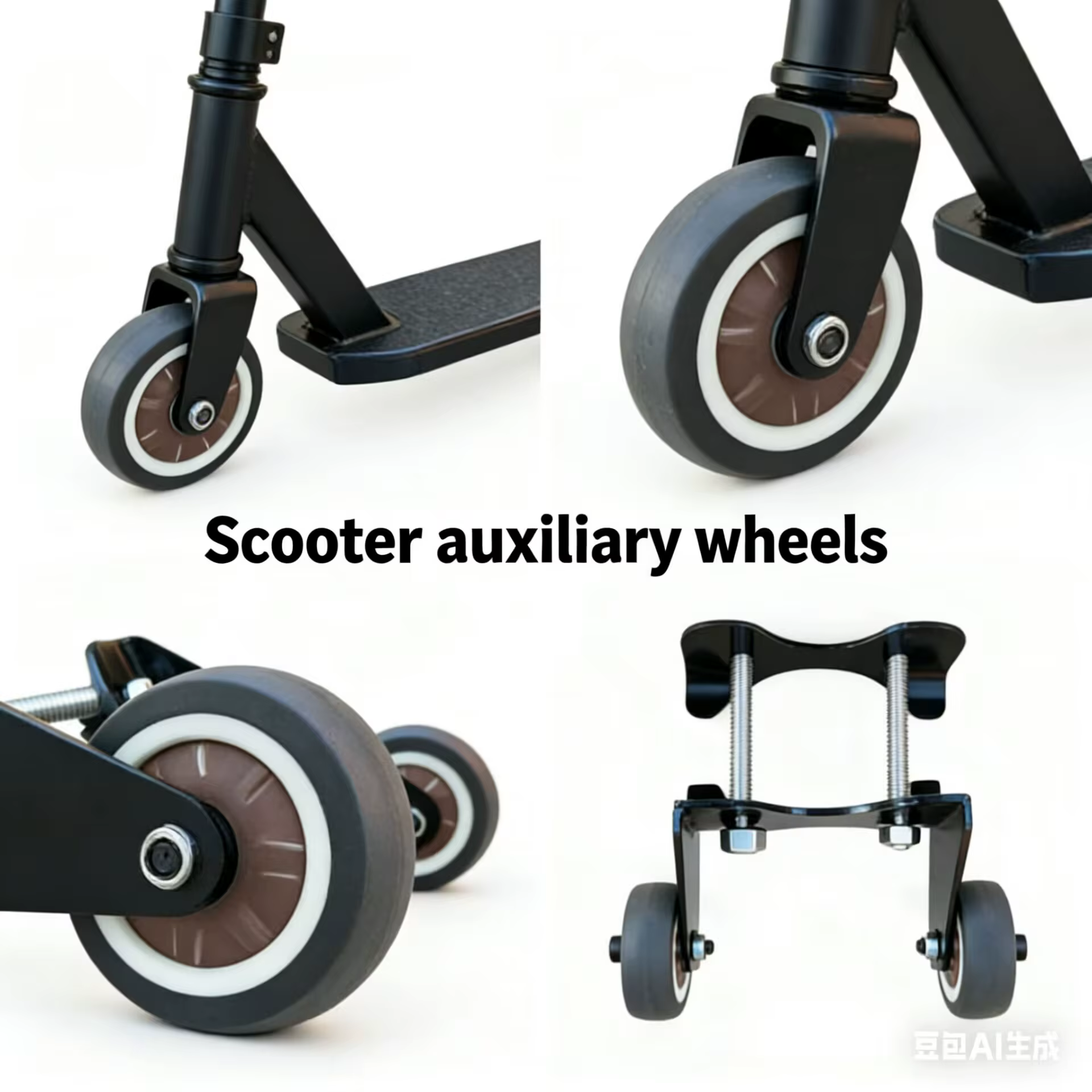 Roues stabilisatrices auxiliaires pour trottinette électrique Hx X6 – Accessoires anti-chute