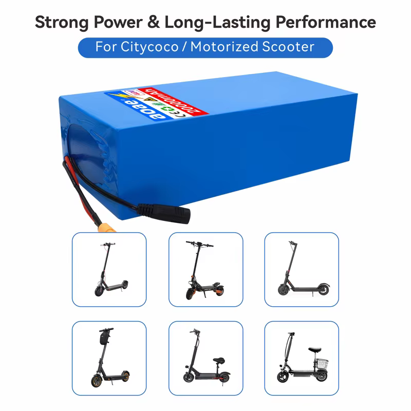 Batterie de scooter électrique 48V 13S6P 20Ah
