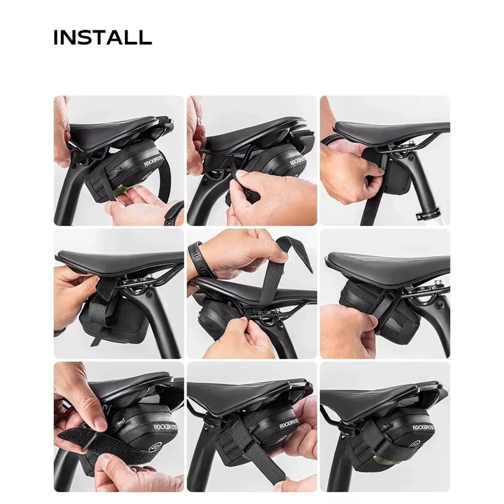 Mini sac de selle de vélo léger