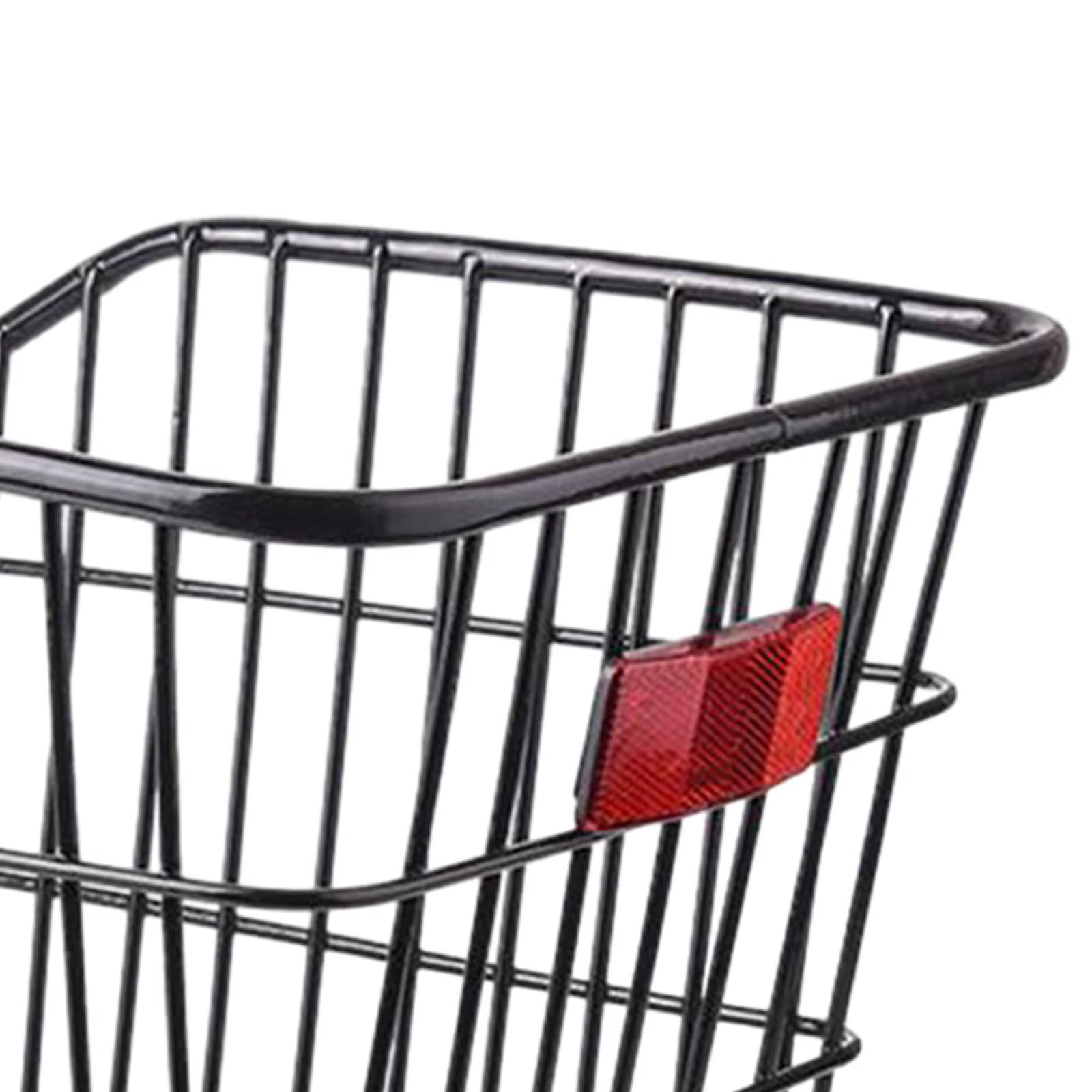 Panier de rangement arrière pour vélo en métal sans couvercle