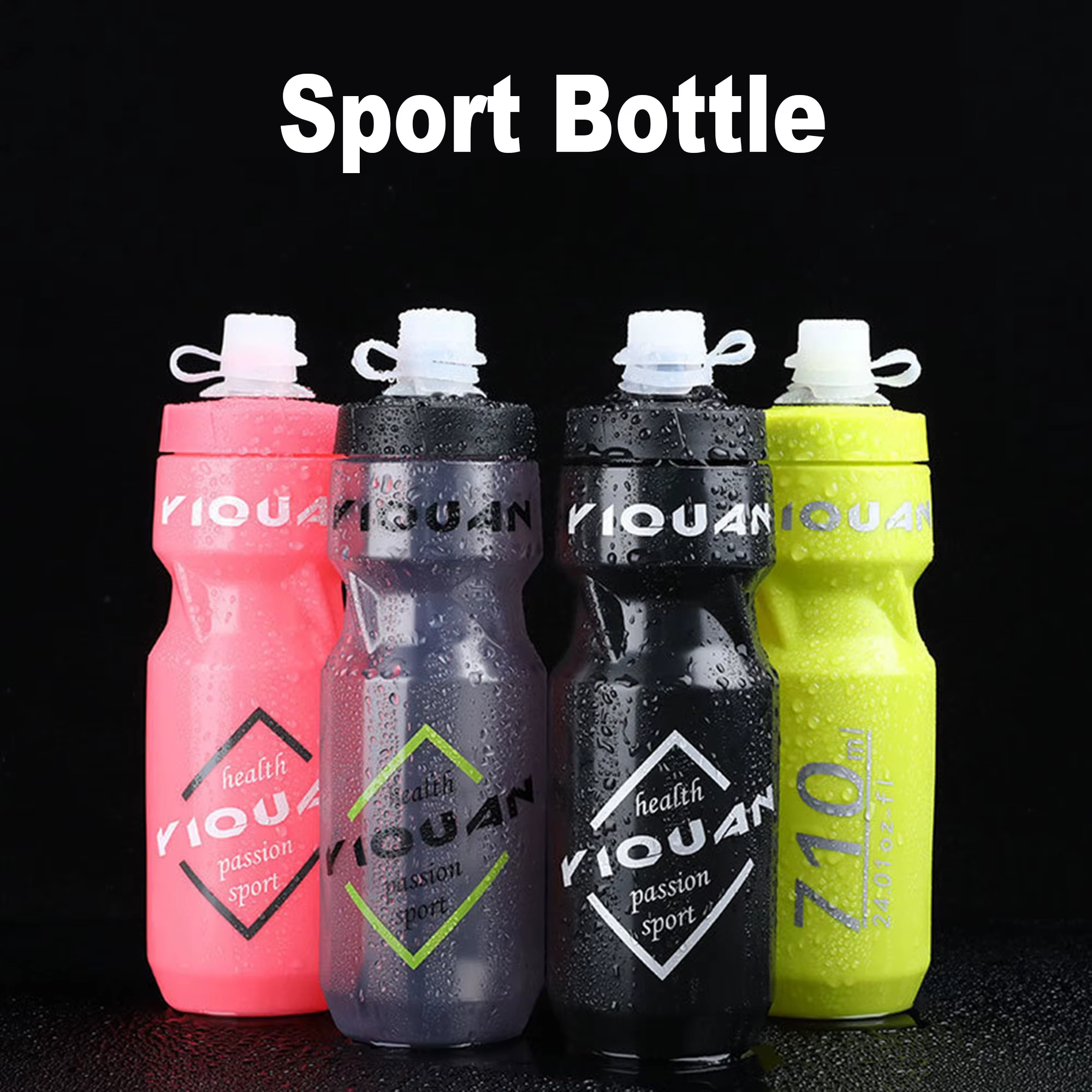 1PC 710ml bouteille de vélo vtt
