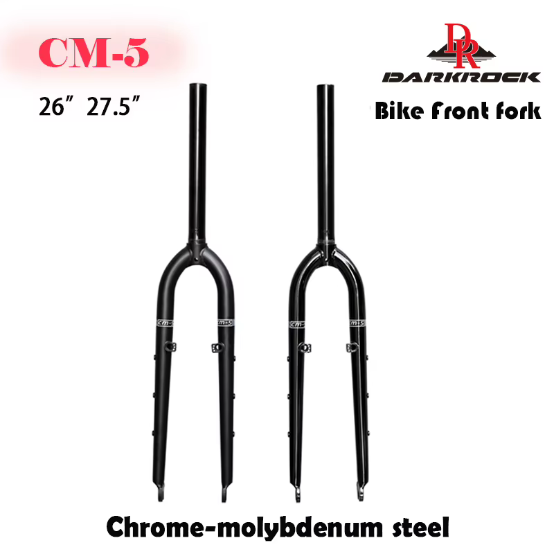 Fourche avant en acier DARKROCK CM-5 CR-MO 28
