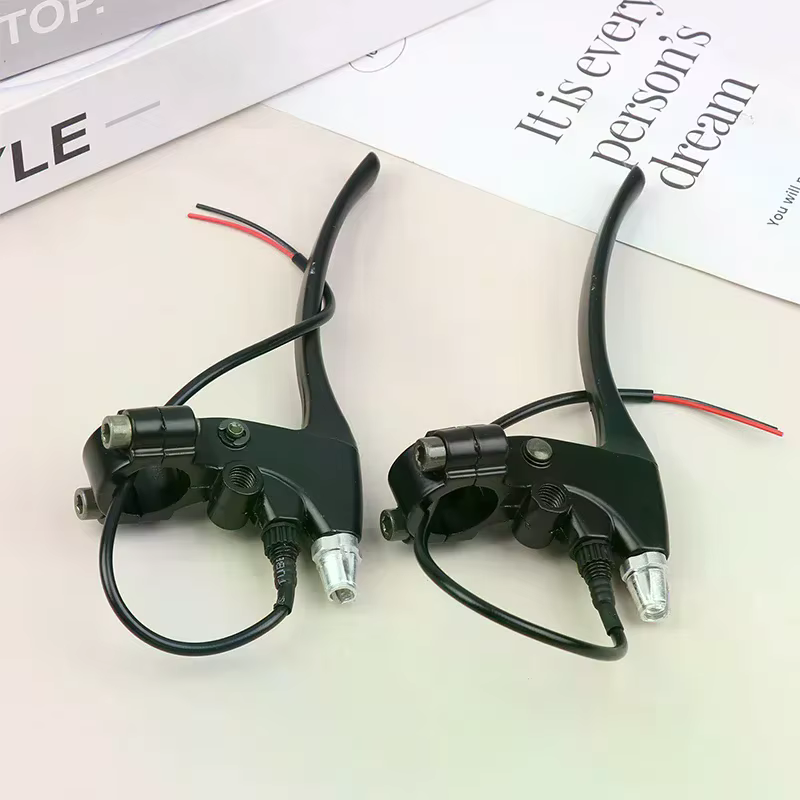 1 paire de leviers de frein arrière de vélo électrique