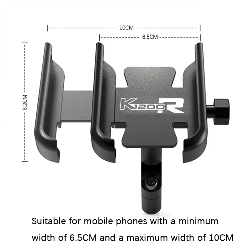 Support de téléphone portable pour guidon de moto