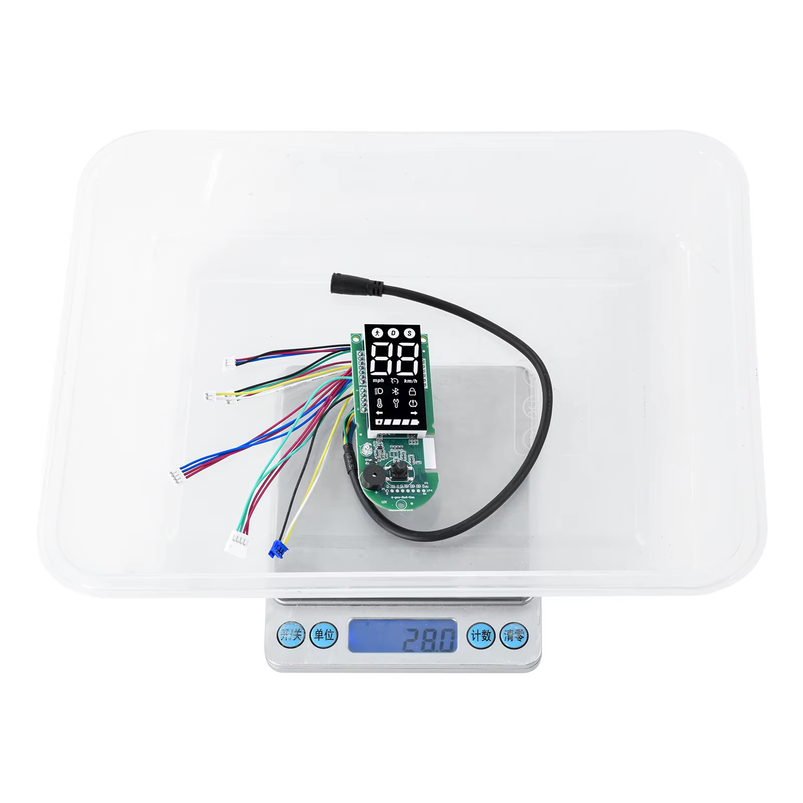 Carte de circuit du tableau de bord de trottinette électrique pour Xiaomi 4 Pro 2ème génération avec clignotants – Pièces de rechange pour instrument