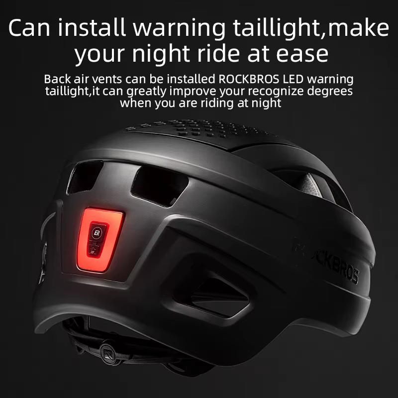 ROCKBROS casque de cyclisme léger couverture magnétique respirant