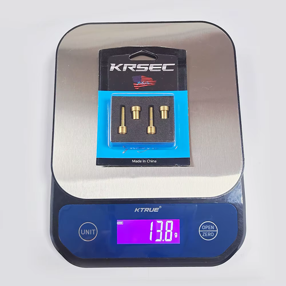 KRSEC – boulons de tige TC4 en alliage de titane M5x18mm