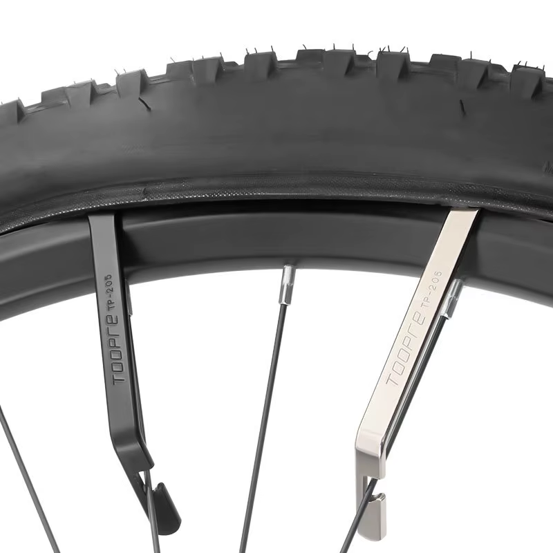 Cric à pneu de vélo VTT et vélo de route en acier inoxydable