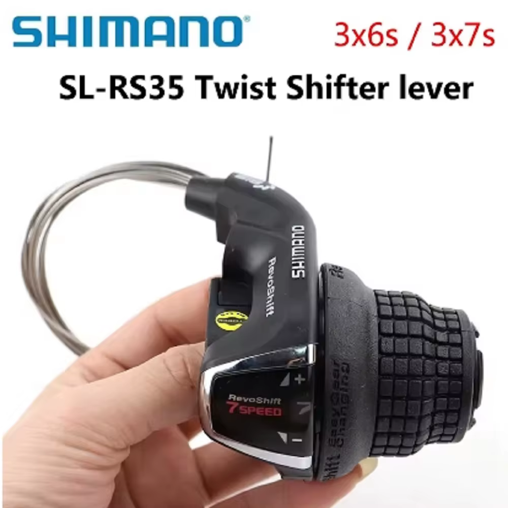 Shimano Revoshift SL-RS35 3X6s 3X7s poignée torsion manette de vitesse 18S 21s vtt vélo levier de changement