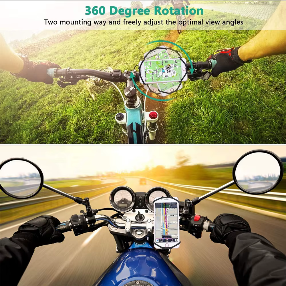 Support de téléphone portable pour vélo et moto, adapté à divers modèles