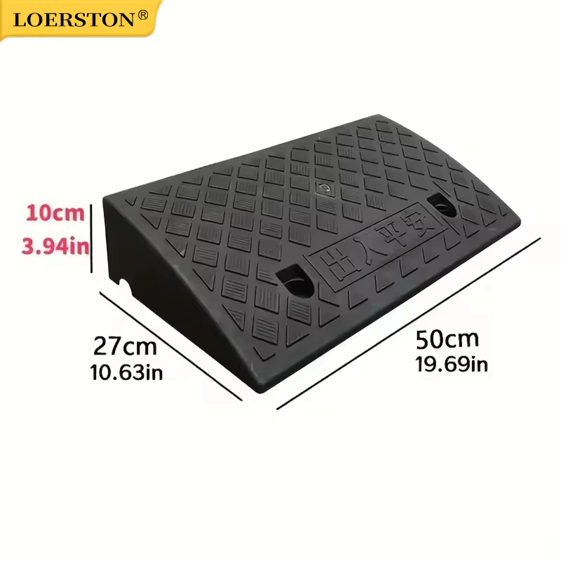 1 rampes portables avec surface antidérapante – Matériau durable