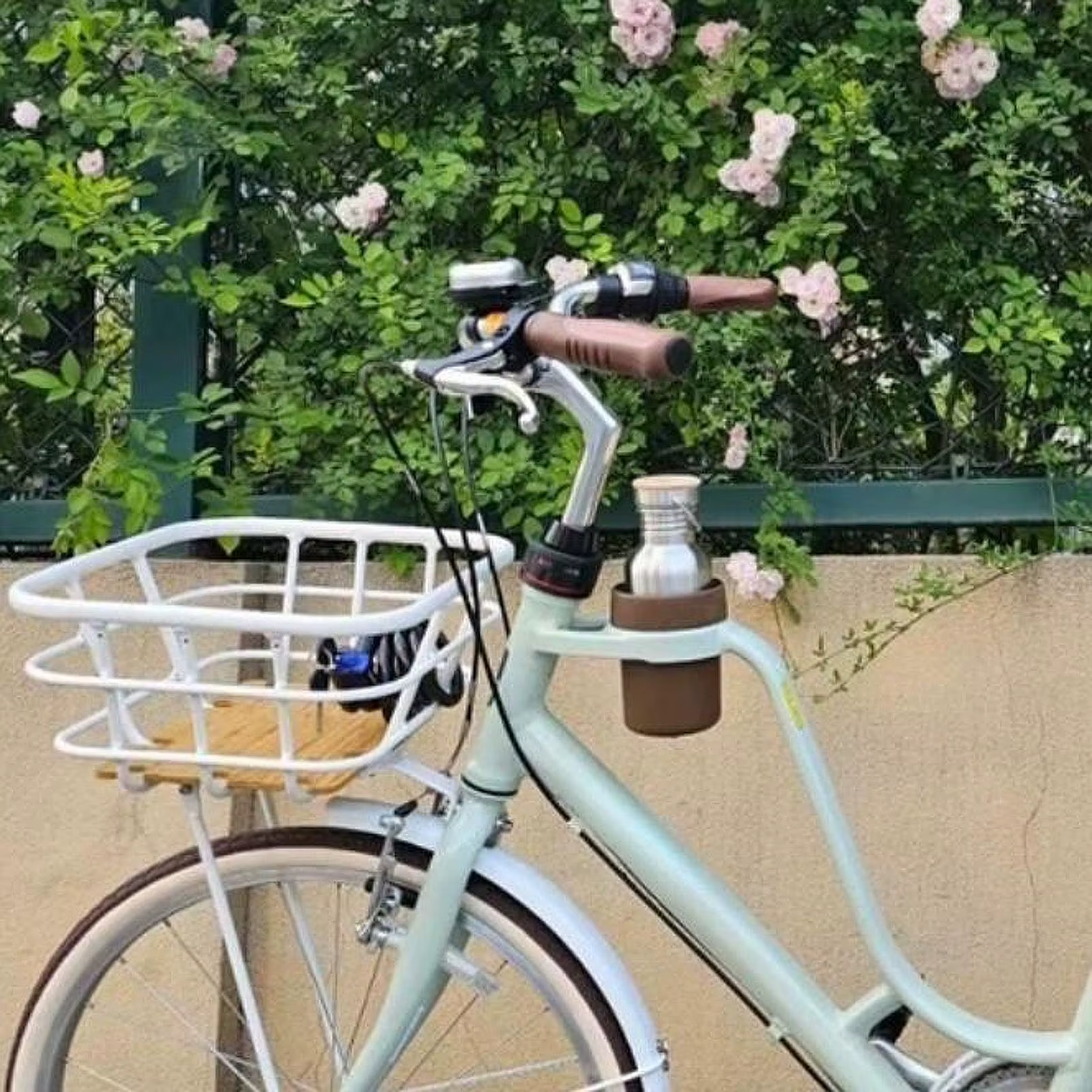 Panier avant de vélo panier de vélo élégant pour cour de vélo en plein air
