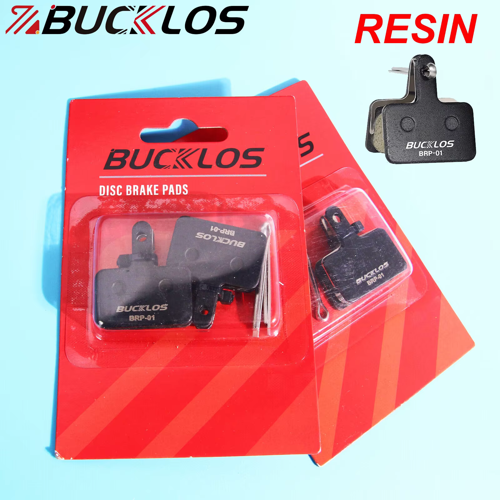 BUCKLOS vélo résine plaquette de frein vtt plaquettes