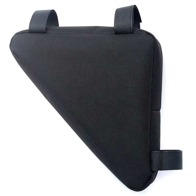 Sac de vélo de montagne durable noir avec compartiment à batterie