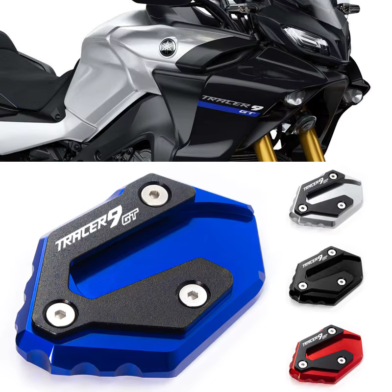 Pour YAMAHA TRACER 9gt TRACER 9 MT07 MT09 tracer 900 /700 /gt accessoires tampons d'extension de support latéral agrandir l'extension de plaque de support