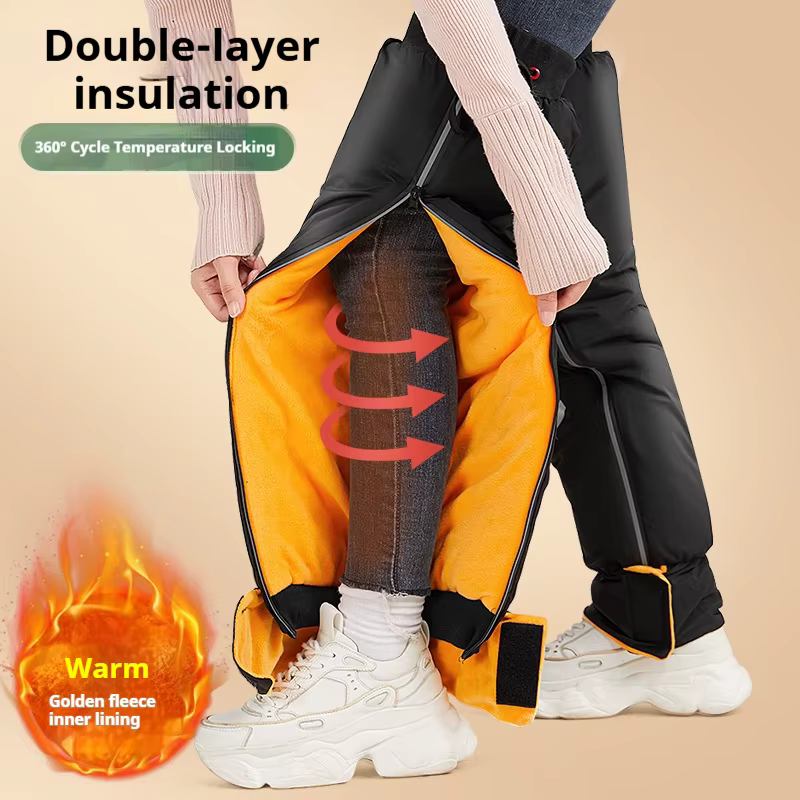 Couvre-jambes de cyclisme d'hiver