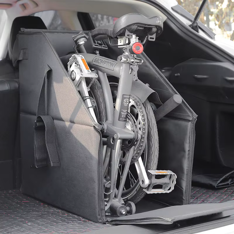 Boîte de rangement de vélo pliante Portable pour Brompton