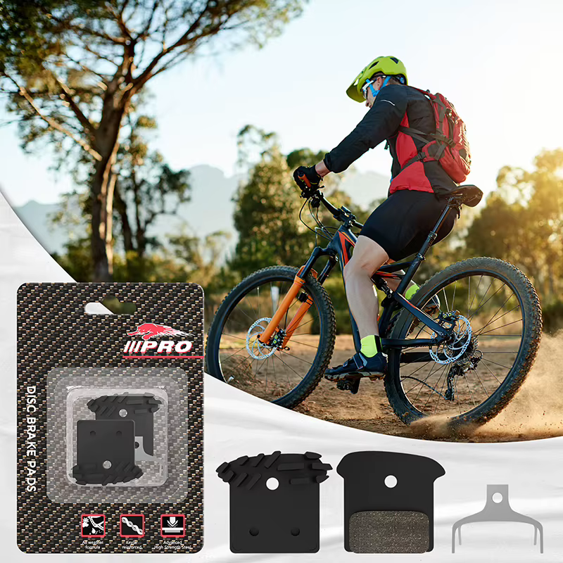 IIIPRO plaquettes de frein de vélo en céramique vtt vélo de route disque résistant à l'usure Dissipation thermique vélo cyclisme pièces de frein à disque hydraulique