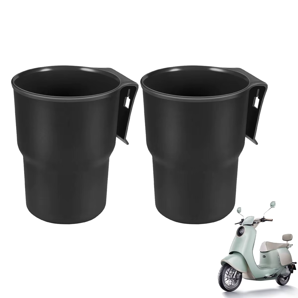 Porte-gobelet de moto avec pince