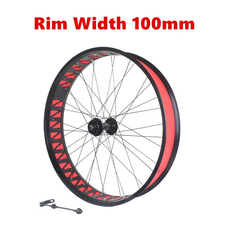 Roue de frein à disque pour vélo de neige