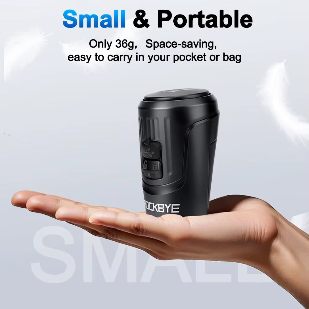Rockbye 125dB fort vélo moto électrique cloche klaxon IPX5 étanche Micro-USB Rechargeable VTT alarme antivol