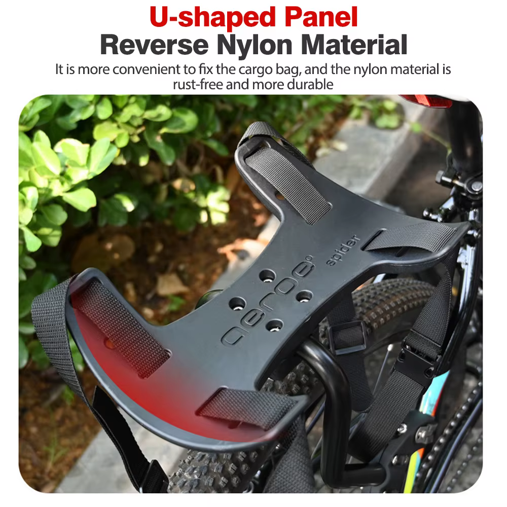 Porte-bagages arrière réglable en métal NEWBOLER pour vélo