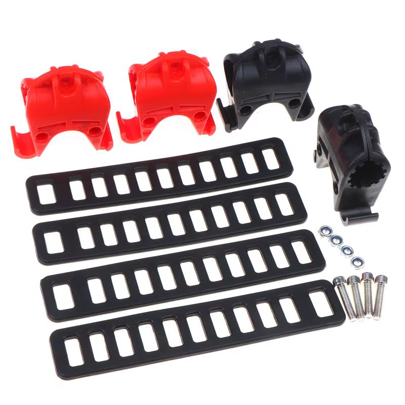 Support universel antidérapant robuste pour porte-vélos de voiture, 2 pièces