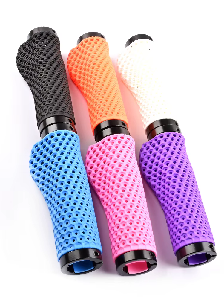 Poignées de guidon de vélo GOLDIX en nid d'abeille imprimées en 3D