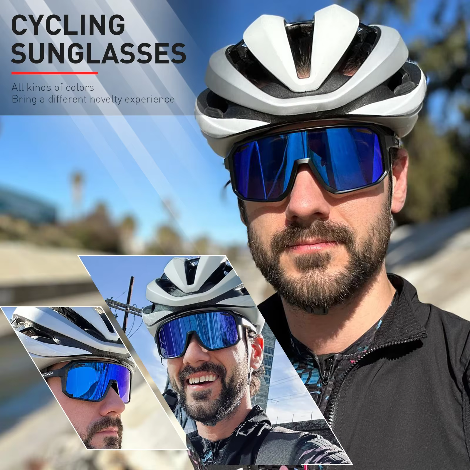 SCVCN nouvelles lunettes de soleil de cyclisme hommes route conduite vélo