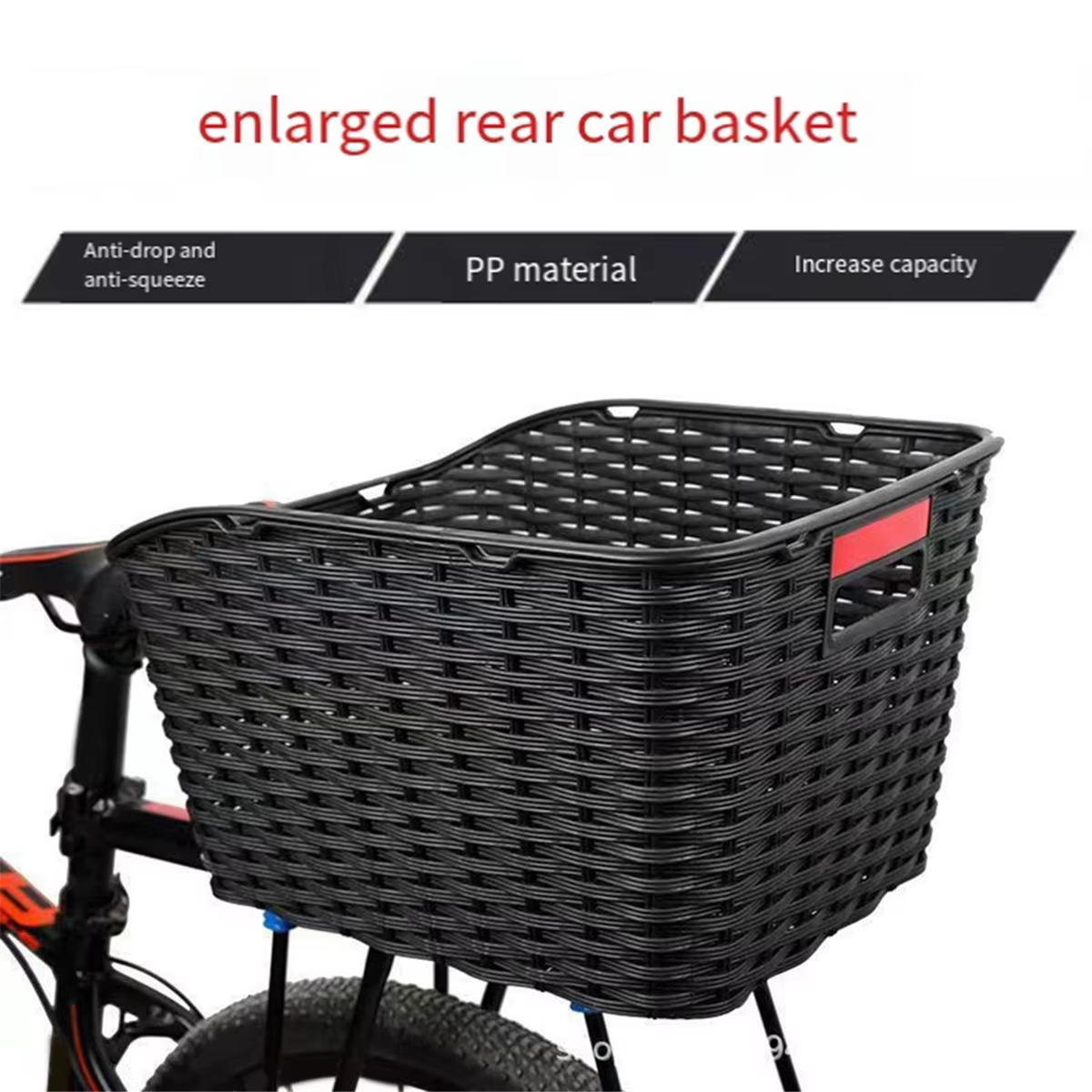 Nouveau panier de vélo arrière