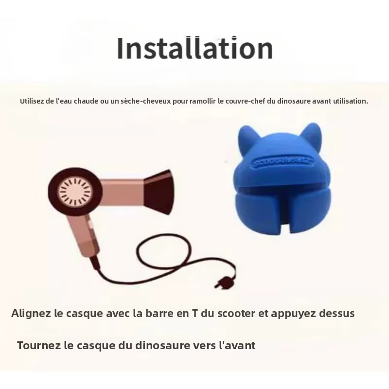 Housse de protection pour tête de pare-chocs de Scooter/vélo