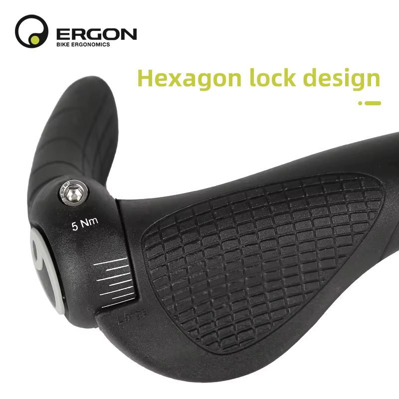 ERGON poignées de guidon de VTT GP1 GP3 GP5 pince de montage d'extrémité de barre de vélo poignée ergonomie