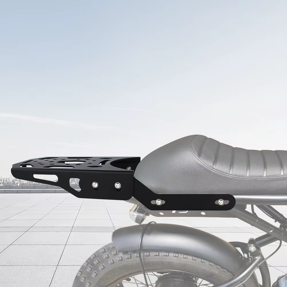 Porte-bagages arrière pour moto